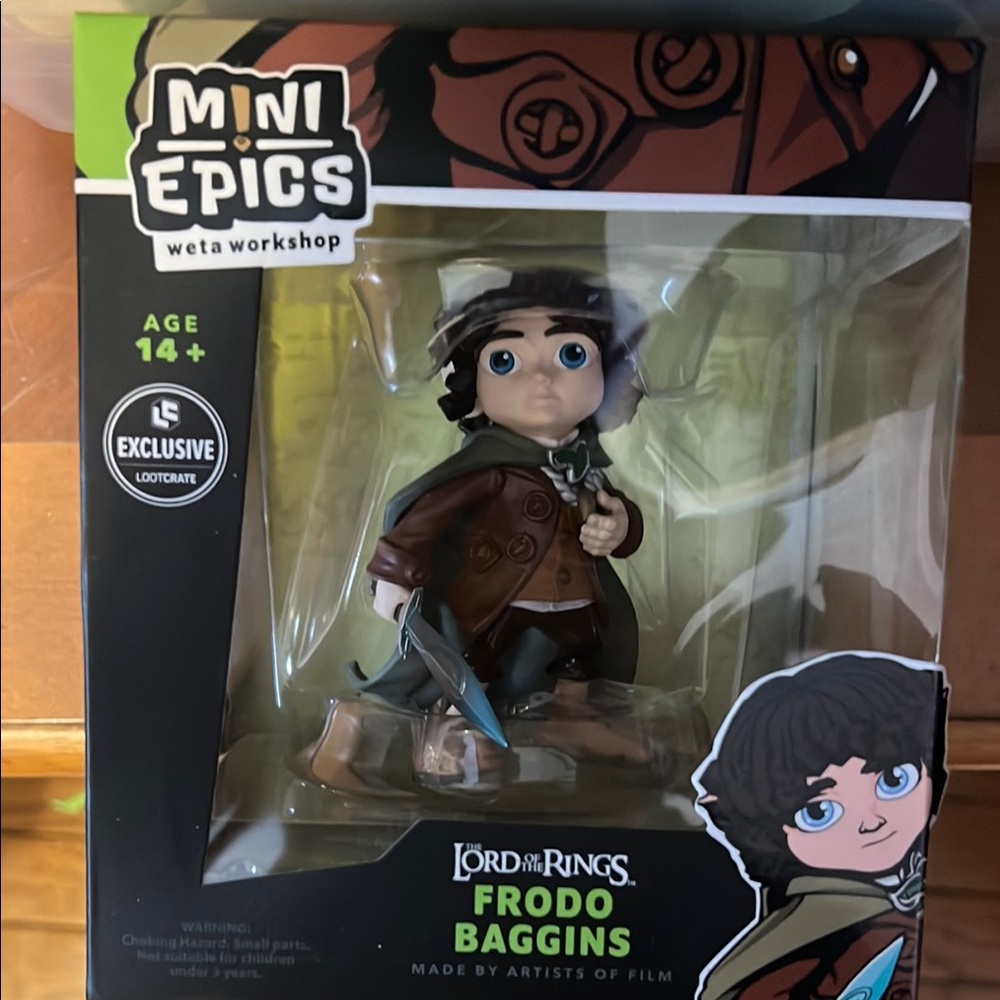 Mini Epics Lord of the Rings Frodo Baggins Figure